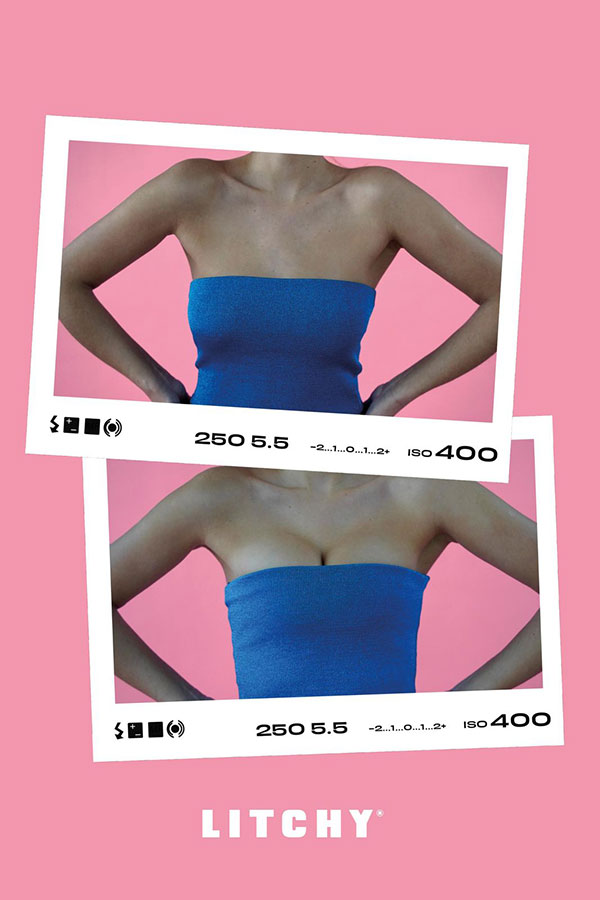 How To Tape Breasts For Strapless Dress